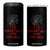 Viking 4 in 1 Can Cooler Tumbler I Am Comfortable With Violence TS09 One Size: 16 oz Black Print Your Wear