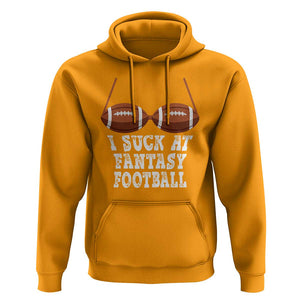 Funny I Suck At Fantasy Football Loser Bikini Hoodie TS09 Gold Print Your Wear