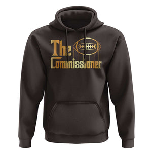 Fantasy Football The Commissioner Hoodie TS09 Dark Chocolate Print Your Wear