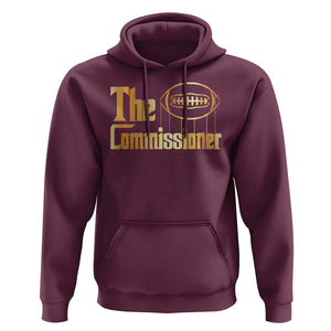 Fantasy Football The Commissioner Hoodie TS09 Maroon Print Your Wear