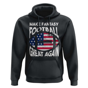 Make Fantasy Football Great Again Hoodie TS09 Black Print Your Wear