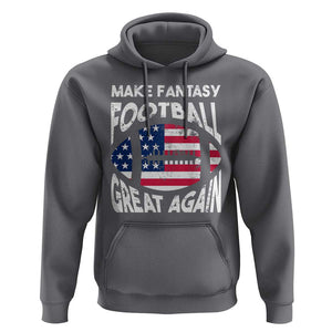 Make Fantasy Football Great Again Hoodie TS09 Charcoal Print Your Wear