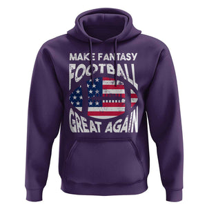 Make Fantasy Football Great Again Hoodie TS09 Purple Print Your Wear