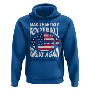 Make Fantasy Football Great Again Hoodie TS09 Royal Blue Print Your Wear