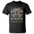 Anti Christmas T Shirt Merry Christless Satan Baphomet Wreath TS09 Black Print Your Wear