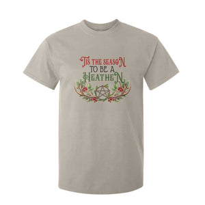 Pagan Christmas T Shirt For Kid Tis The Season To Be A Heathen Yule TS09 Sand Print Your Wear
