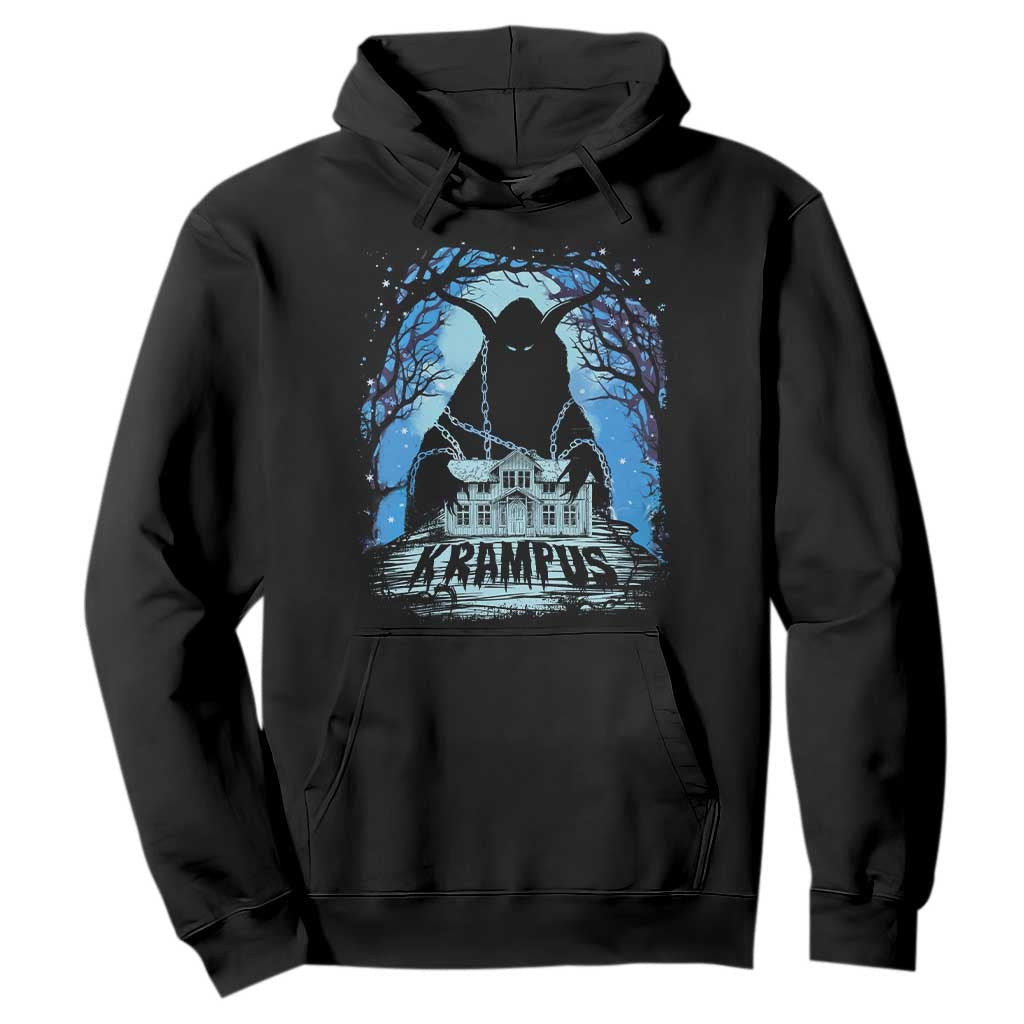 Dark Gothic Christmas Krampus Hoodie TS09 Black Print Your Wear