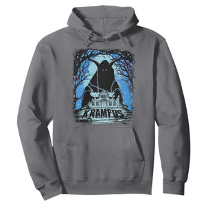Dark Gothic Christmas Krampus Hoodie TS09 Charcoal Print Your Wear