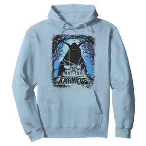 Dark Gothic Christmas Krampus Hoodie TS09 Light Blue Print Your Wear