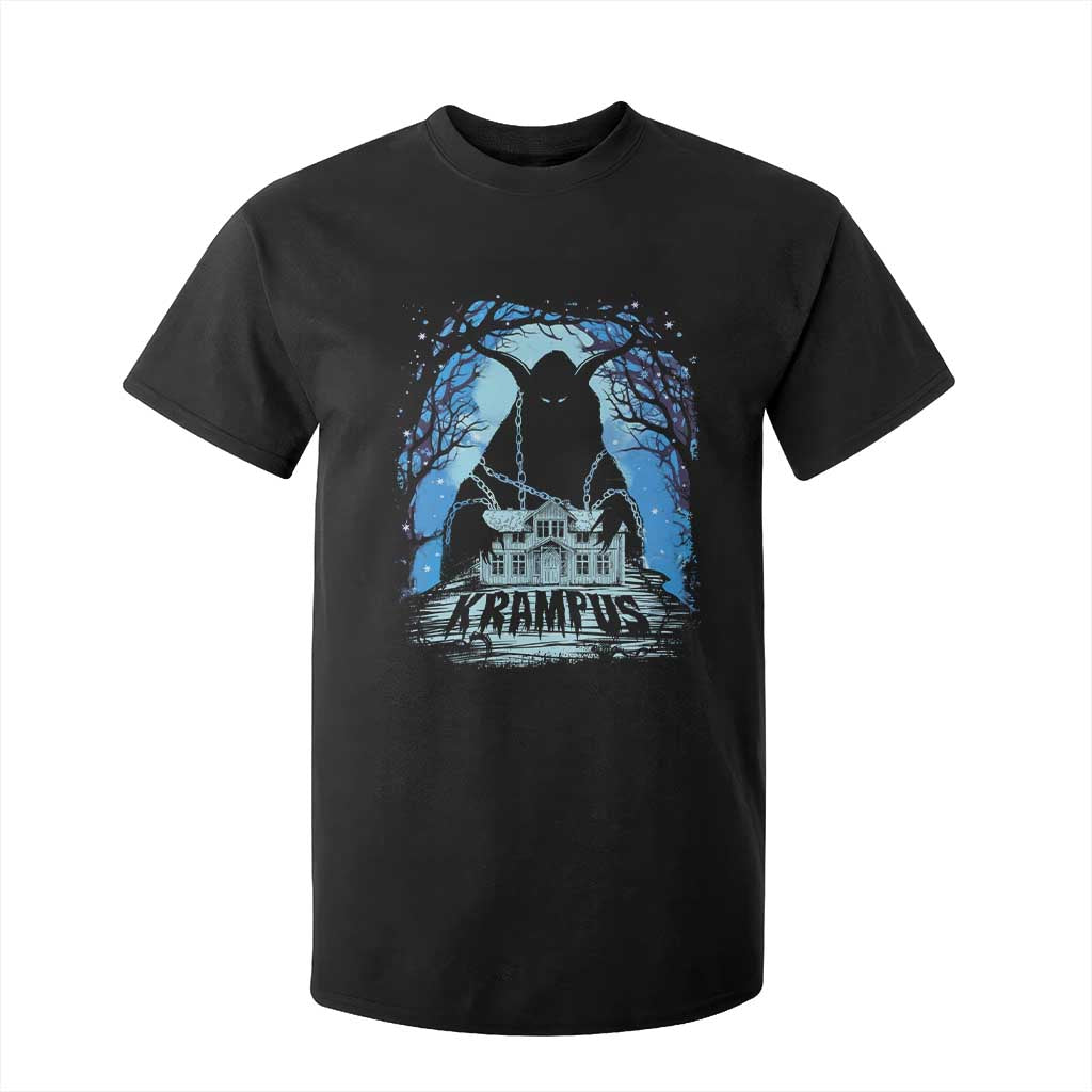 Dark Gothic Christmas Krampus T Shirt For Kid TS09 Black Print Your Wear