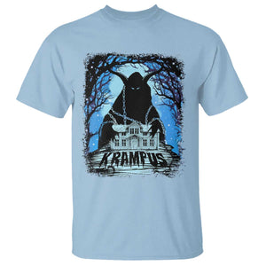Dark Gothic Christmas Krampus T Shirt TS09 Light Blue Print Your Wear