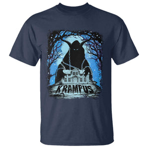 Dark Gothic Christmas Krampus T Shirt TS09 Navy Print Your Wear