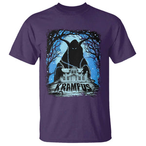 Dark Gothic Christmas Krampus T Shirt TS09 Purple Print Your Wear