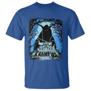 Dark Gothic Christmas Krampus T Shirt TS09 Royal Blue Print Your Wear