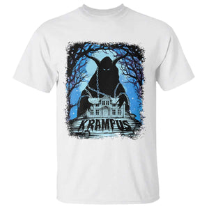 Dark Gothic Christmas Krampus T Shirt TS09 White Print Your Wear