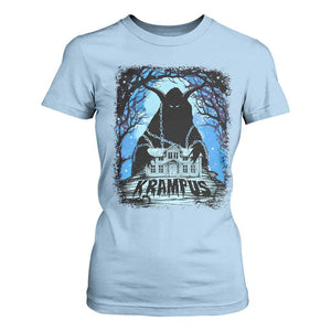 Dark Gothic Christmas Krampus T Shirt For Women TS09 Light Blue Print Your Wear