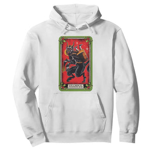 Christmas Krampus Hoodie American Traditional Tarot Card TS09 White Print Your Wear