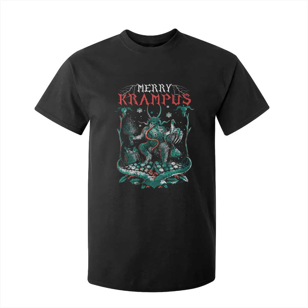 Horror Christmas Merry Krampus T Shirt For Kid TS09 Black Print Your Wear