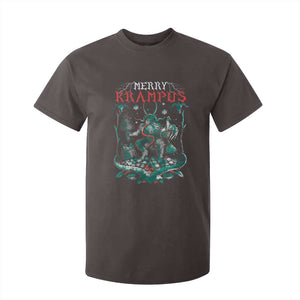Horror Christmas Merry Krampus T Shirt For Kid TS09 Dark Chocolate Print Your Wear