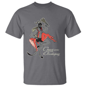Funny Christmas Gruss Vom Krampus T Shirt TS09 Charcoal Print Your Wear