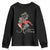 Funny Christmas Gruss Vom Krampus Youth Sweatshirt TS09 Black Print Your Wear