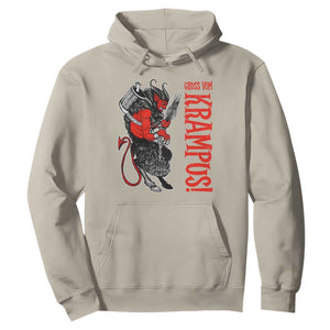 Horror Christmas Gruss Vom Krampus Hoodie TS09 Sand Print Your Wear