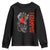 Horror Christmas Gruss Vom Krampus Youth Sweatshirt TS09 Black Print Your Wear