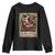 Christmas Krampus Youth Sweatshirt Season Greeting Vintage Tarot Card TS09 Black Print Your Wear