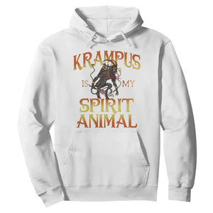 Christmas Krampus is My Spirit Animal Hoodie TS09 White Print Your Wear