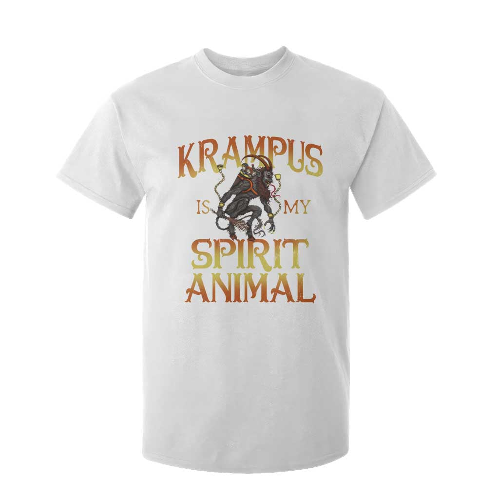 Christmas Krampus is My Spirit Animal T Shirt For Kid TS09 White Print Your Wear