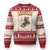 Funny Krampus Sleigh Rides Ugly Christmas Sweater Naughty List Members Only TS09 Red Print Your Wear