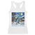 Krampus Is Coming Racerback Tank Top Spooky Christmas Starry Night TS09 White Print Your Wear