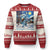 Krampus Is Coming Ugly Christmas Sweater Spooky Christmas Starry Night TS09 Red Print Your Wear