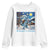 Krampus Is Coming Youth Sweatshirt Spooky Christmas Starry Night TS09 White Print Your Wear