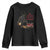 Christmas Krampus Youth Sweatshirt He Knows If You've Been Naughty TS09 Black Print Your Wear