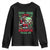 Christmas Krampus Youth Sweatshirt This Year I Hope Krampus Takes Me TS09 Black Print Your Wear