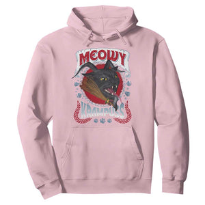Christmas Krampus Cat Hoodie Meowy Krampuss Black Cat TS09 Light Pink Print Your Wear