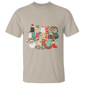 In My Christmas Era Retro Groovy T Shirt TS09 Sand Print Your Wear