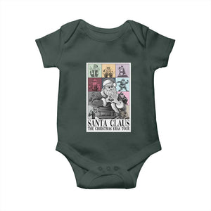 Funny Santa Claus The Christmas Eras Tours Baby Onesie TS09 Print Your Wear
