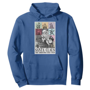 Funny Santa Claus The Christmas Eras Tours Hoodie TS09 Royal Blue Print Your Wear