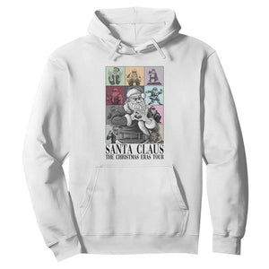 Funny Santa Claus The Christmas Eras Tours Hoodie TS09 White Print Your Wear