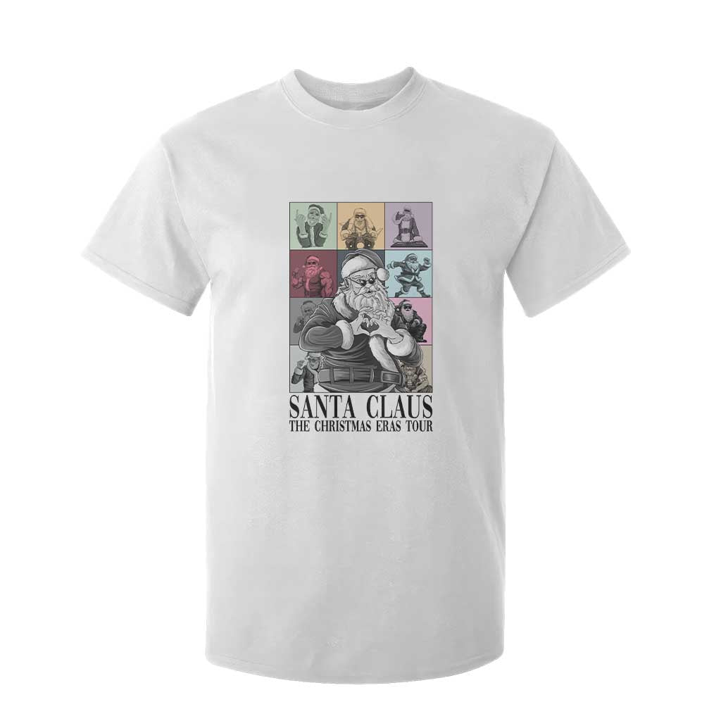 Funny Santa Claus The Christmas Eras Tours T Shirt For Kid TS09 White Print Your Wear