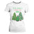 First Christmas As A family Of Three T Shirt For Women TS09 White Print Your Wear