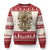 Ave Maria Ugly Christmas Sweater Gratia Plena Blessed Mother Mary Hail TS09 Red Print Your Wear