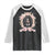 Ave Maria Raglan Shirt Miraculous Medal Blessed Mother Mary Hail TS09 Black White Print Your Wear