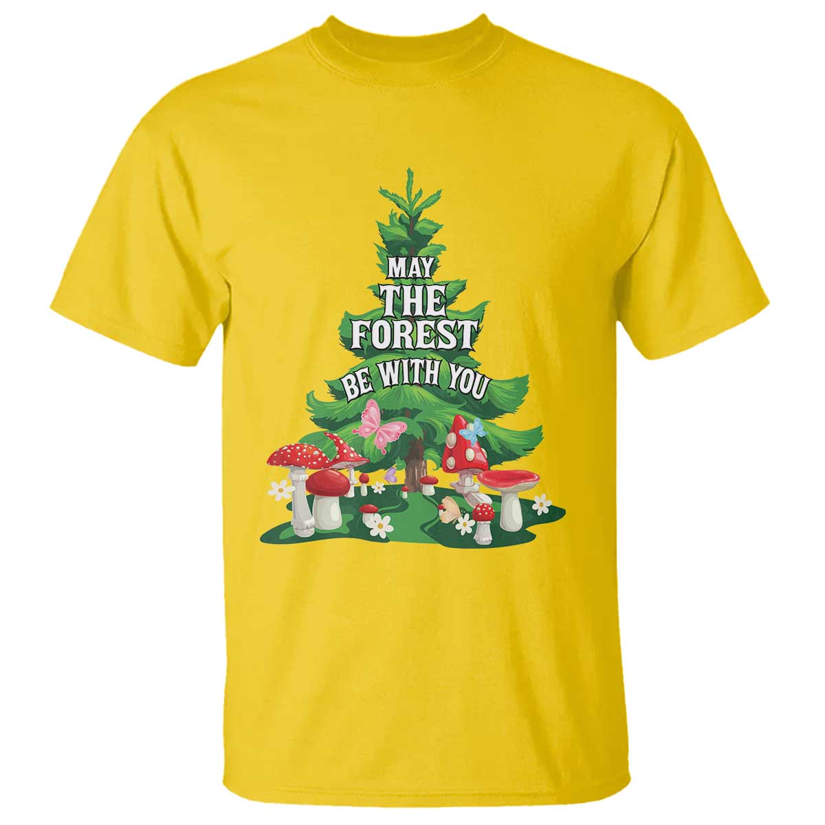 Nature Lover T Shirt May The Forest Be With You Cute Earth Day TS09 Daisy Printyourwear