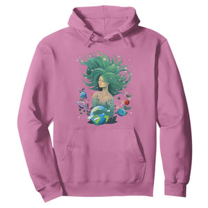 Earth Day Hoodie Mother Earth Gaia Goddess Of Nature Planet TS09 Azalea Printyourwear