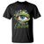 Earth Day Keep It Green Aesthetic Eye T Shirt TS09 Black Printyourwear