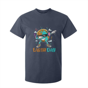 Earth Day Funny Cool Dabbing Planet Kids Boys T Shirt For Kid TS09 Navy Printyourwear