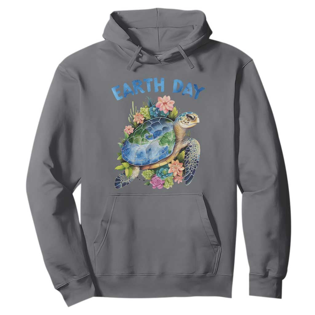 Earth Day Hoodie Sea Turtle Save Our Ocean TS09 Charcoal Printyourwear